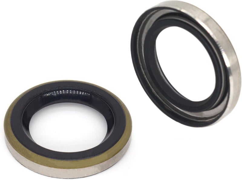 GluckMarine GlückMarine 321466 2 Pcs Oil Seals for Johnson Evinrude 50-125 HP Outboard Motors replace 0321466 313337 777531 Sierra 18-2059 - Image 1